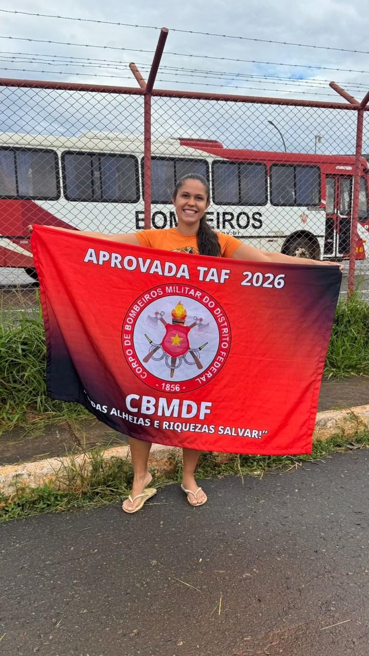 Depoimento de Eduarda Vasconcelos, aprovada cbmdf