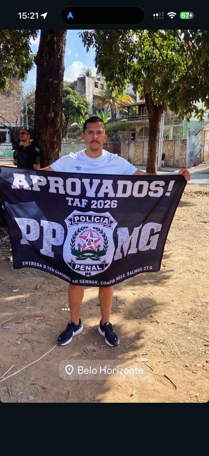 Depoimento de Igor Vinicius, aprovado pp-mg
